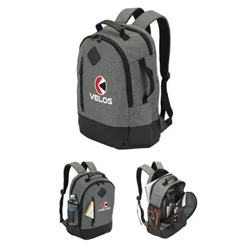 Image of 12 Custom Madison Backpack - Laptop Compatible & Multi Pocket