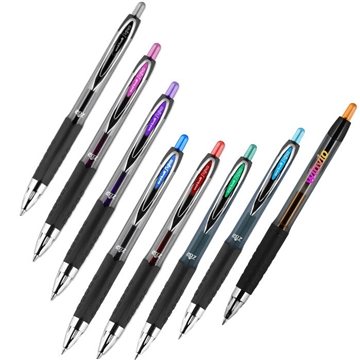 Image of 200 Promotional uni-ball 207 Gel Pen - Fraud Resistant & ...