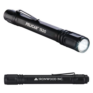 Image of 3 Customized Pelican 1920 Personal Flashlight - LED & Waterproof