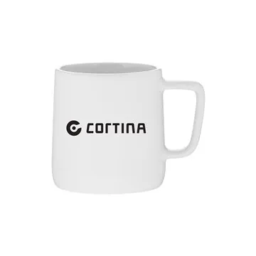 Image of 48 Customized 12 oz oslo - White - Ceramic & Microwave Safe