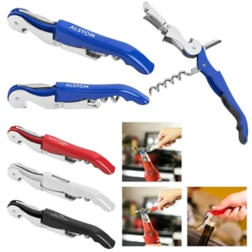 Image of 100 Custom Sedona Wine Opener - Stainless Steel & Multi-Use