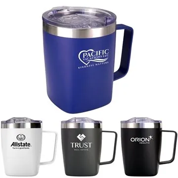 Image of 25 Custom Handy Travel Mug - Stainless Steel & Insulated