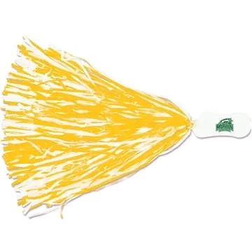 Image of 500 Customized Contour Handle Imprinted Pom - 500 Streamers