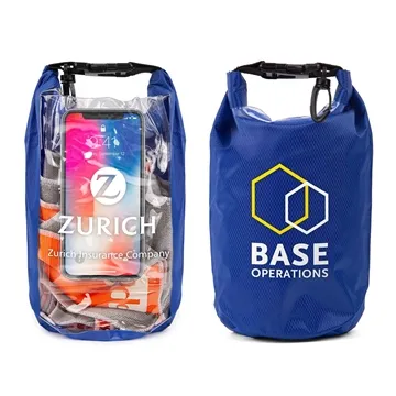 150 Customized Eco Waterproof Dry Bag - 2.5 Liters - RPET Material
