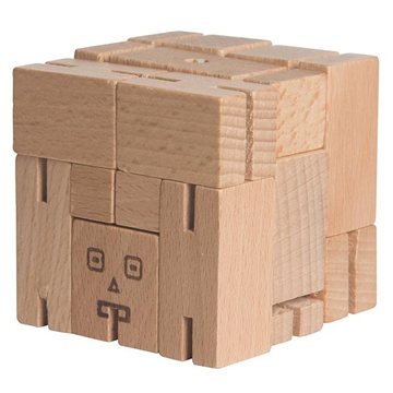 Image of 150 Custom Robot Cube - Wooden & Posable