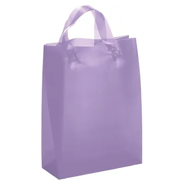 Image of 150 Promotional Apollo plastic bag - Frosted & Reinforced