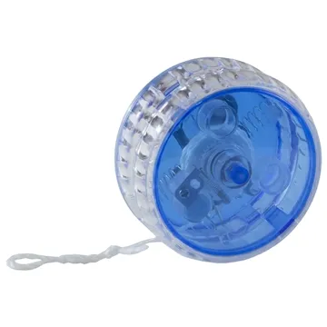Image of 150 Promotional "GO-YO BLUE" Blue Light-Up LED Yo-Yo