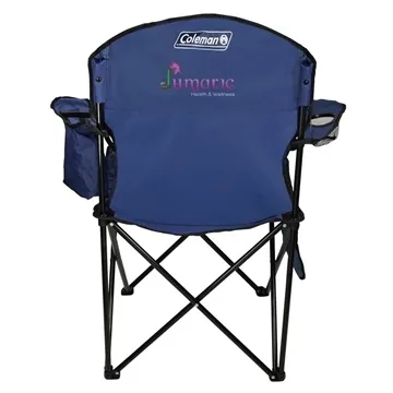 Image of 24 Customized Coleman Cushioned Cooler Quad Chair - 325lb Capacity ...