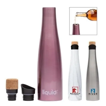 Image of 6 Customized Liquid Fusion 25 oz Vacuum Insulated Steel Wine ...