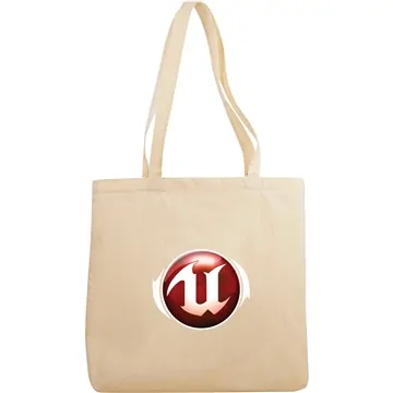 Image of 200 Promotional 6oz Classic Cotton Canvas Meeting Tote - 12" Drop ...