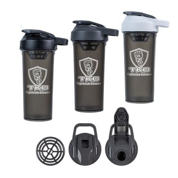 27 oz USA Made Protein Sport Shaker Bottle - Leak Proof & ProBlend Technology