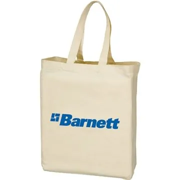 Image of 100 Customized Cotton Canvas Tote Bag - 6 oz Lightweight