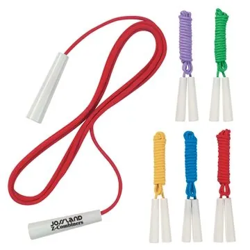 Image of 100 Custom Budget Jump Rope - 8ft Length & Plastic Handles