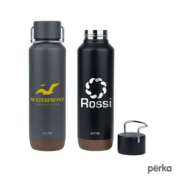 Perka® Cabrillo 24 oz Double Wall, Stainless Steel Water Bottle - Temperature Control & Copper Lined