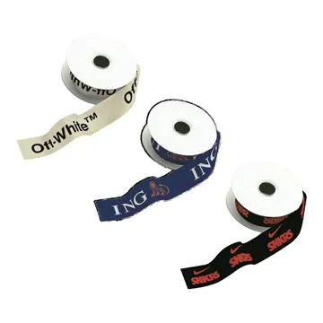 Image of 100 Customized 1 1/2" Dye-Sublimated Satin Ribbon - 50 Yard Spool