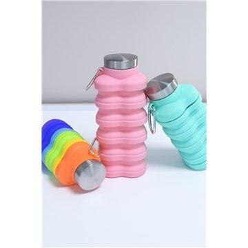 17 Oz Silicone Folding water Cup —Food grade Silicone