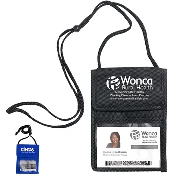 Image of 150 Promotional "NETWORKER" Non-Woven Econo 5 Function Tradeshow ...