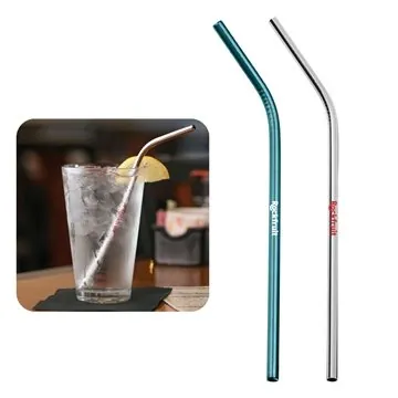 Image of 500 Custom Metal Straw - FDA Approved & Reusable