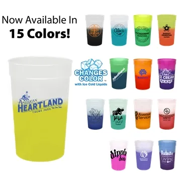 Image of 250 Customized Mood 22 oz Stadium Cup - Color Changing & BPA Free