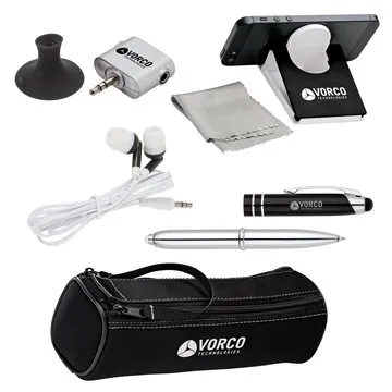 Image of 25 Custom Camby Mobile Accessory Set - Neoprene Case & LED Stylus