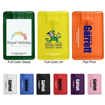 Image of 500 Custom Sanitizer Card - FDA Approved