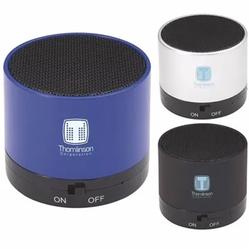 25 Promotional Let the Beat Rock Bluetooth Speaker - 30ft Range