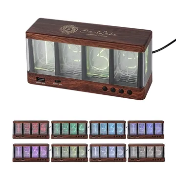 15 Promotional Vintage Clock with Analog-Like Display