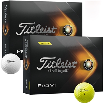 Image of 12 Customized Titleist Pro V1 Golf Balls - Tour Rated & High ...