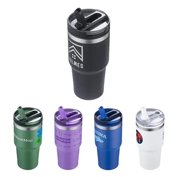 25 Promotional Elgin 20 oz Travel Tumbler w/ Plastic Liner