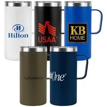 Image of 50 Customized Embark Tall Mug With Spill-Proof Clear Sip-Lid 20 oz ...