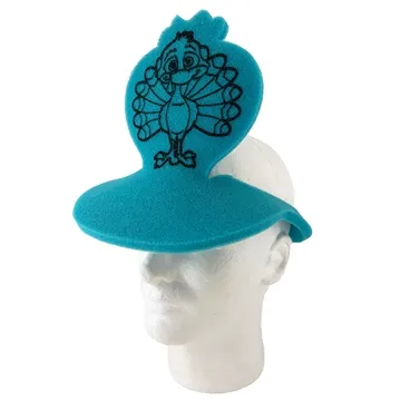 100 Customized Turkey Popup Visor - One Size Fits All