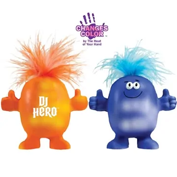 Image of 100 Customized Smilin' Mood Stress Dude - Color Changing