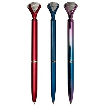 Image of 150 Custom Diamond Twist Pen - Metallic