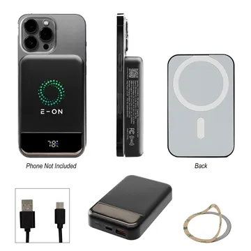 Image of 15 Custom 10,000 mAh Wireless Charger Power Bank - Fast Charging & ...