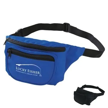Image of 50 Custom Deluxe Fanny Pack - 420D Nylon & Multi-Pocket