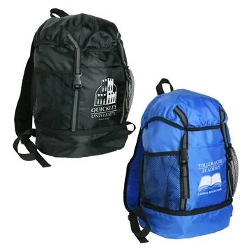 Image of 50 Customized Trail Loop Drawstring Backpack - Multiple Pockets