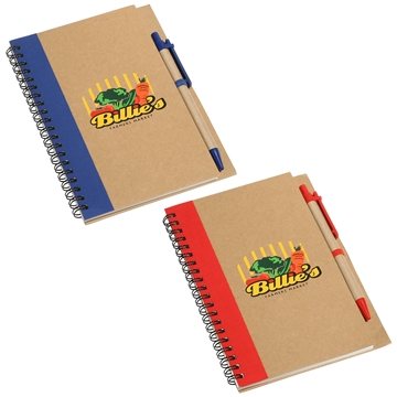 Image of 100 Customized Promo Write Recycled Notebook - 140 Pages