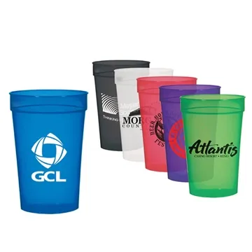 250 Custom 17 oz Translucent Stadium Cup - Dishwasher Safe & USA ...
