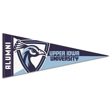 Image of 25 Customized 5" x 12" Premium Felt Pennant - Wrinkle Resistant