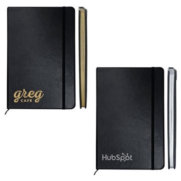 Image of 25 Custom Gilded Edge Notebook - Hard Cover
