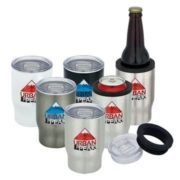Image of 12 Promotional 12 oz Urban Peak 3-in-1 Tumbler - Vacuum Insulated ...