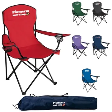 Good Value™ RPET Captain's Chair - 300lb Capacity & Dual Cup Holders