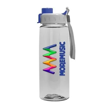 Image of 100 Promotional The Flair - 26 oz Transparent Tritan Bottle - ...