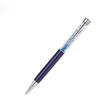 Image of 100 Promotional Blackpen Twist-Action Ballpoint Pen, Matching Blue ...
