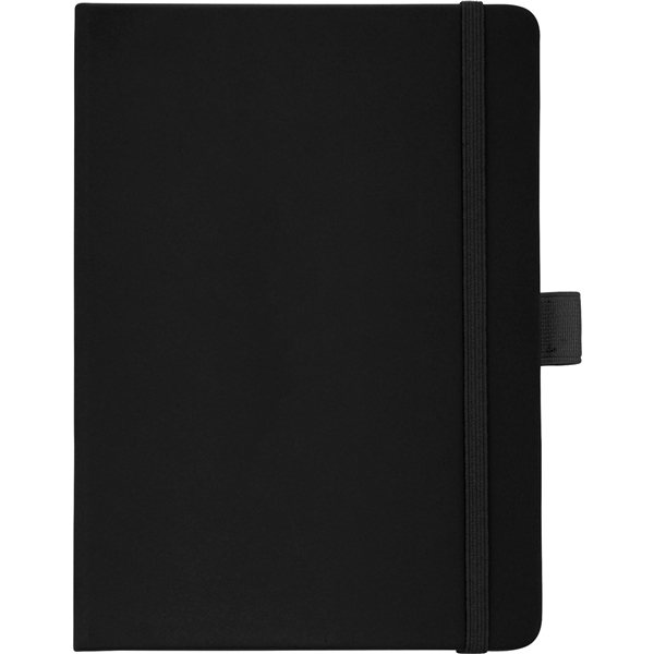 5" x 7" FSC® Mix Vienna Hard Bound JournalBook® - Elastic Closure &amp; Pen Loop