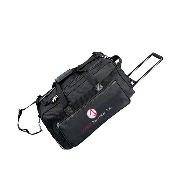 30" Rolling Travel Bag - Polyester &amp; Retractable Handle
