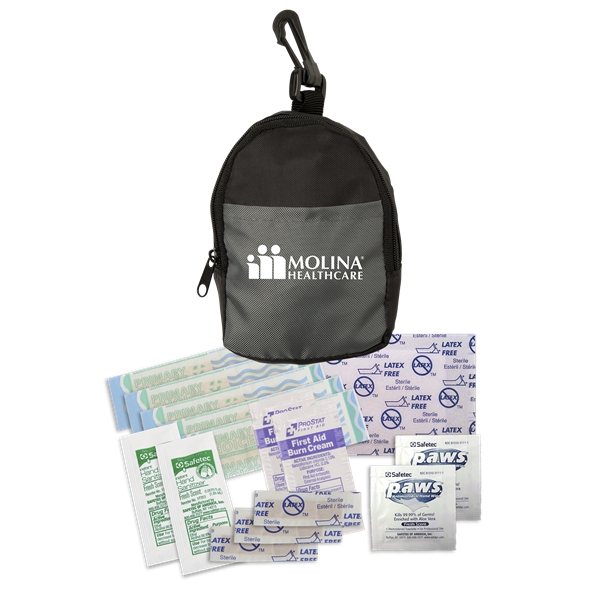 Mini Backpack First Aid Kit - 15 Pieces