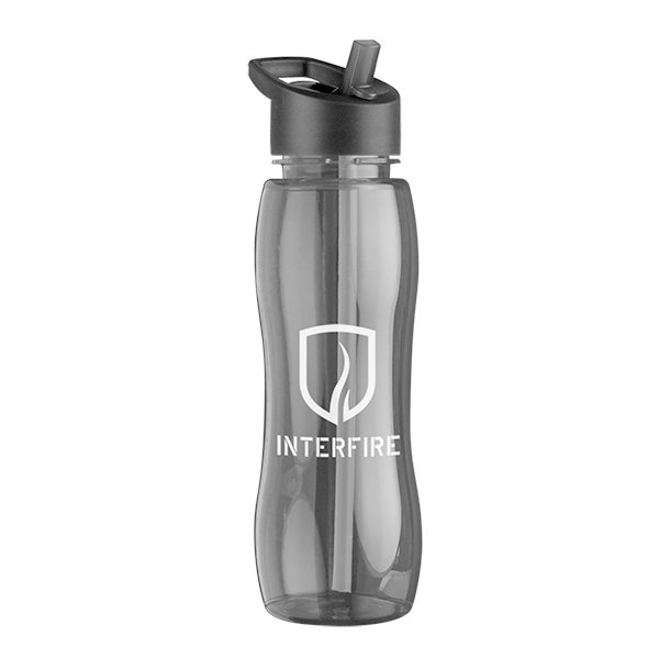 Slim Grip - 25 oz Tritan™ bottle with Flip straw lid - BPA-Free &amp; Odor-Resistant
