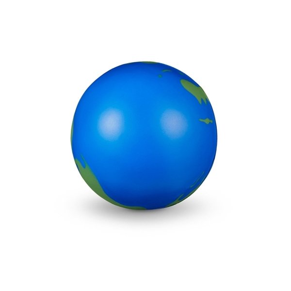 Globe Earth Super Squish Stress Ball Sensory Toy - Slow Release