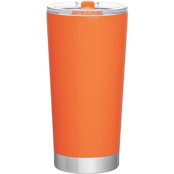 20 oz Frost Stainless Steel Tumbler - Neon Orange